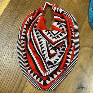 Roarke NYC Beaded Scarf Necklace